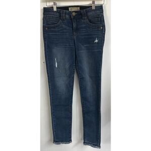 EUC Democracy Ab Technology Womens‎ Blue Skinny Ankle Cropped Jeans Women's 2